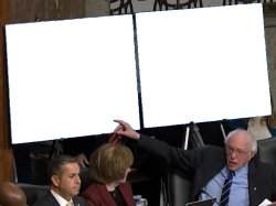 Bernie Sanders Onesie Meme Template