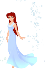 Ariel in her Sparkly Dress Meme Template