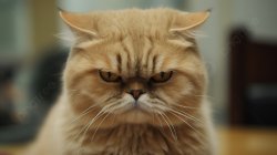 Gato enojon Meme Template