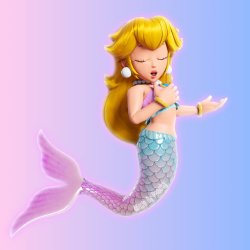 mermaid princess Meme Template