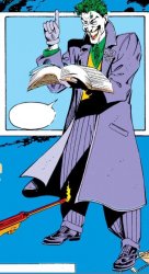 Joker has a book Meme Template