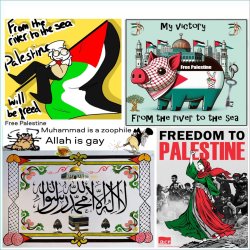 State of Palestine. Palestinian solidarity. Jerusalem, Jenin, Be Meme Template