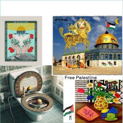State of Palestine. Palestinian solidarity. Jerusalem, Jenin, Be Meme Template