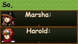 Ask Marsha and Harold Meme Template