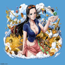 nico robin Meme Template