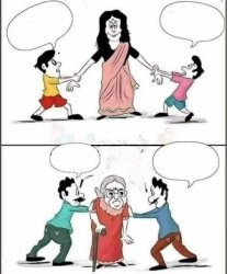 My mother, Your mother Meme Template