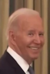 Biden Smiling Meme Template