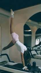 Pilates in pink. Meme Template