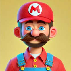 Mario from Temu Meme Template
