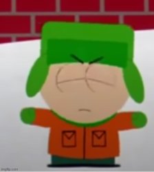 Kyle T-Posing Meme Template