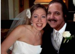 Ron Jeremy Chelsea Clinton Meme Template