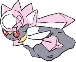 Diancie flying Meme Template