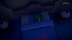 Rubi sleeping Meme Template