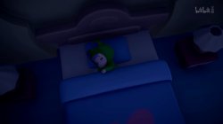 Rubi sleeping Meme Template