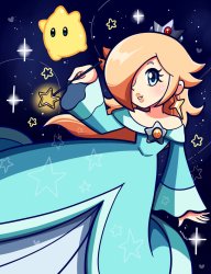 rosalina and luma Meme Template