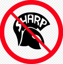 Anti-sharp Meme Template