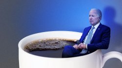 joe biden coffee cup Meme Template