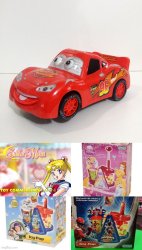 My FCK Lightning McQueen Bump and Go Toys Meme Template