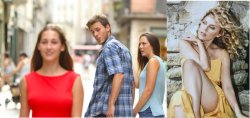 kylie distracted couple Meme Template