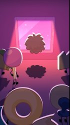 Puffball looking put of the LoL Meme Template
