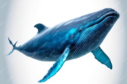 Blue whale Meme Template