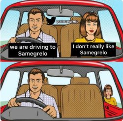 Women and Man In Car Meme Template