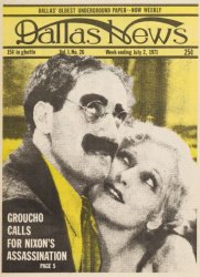 Groucho calls for Nixon's assassination Meme Template