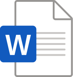 Word Icon Meme Template