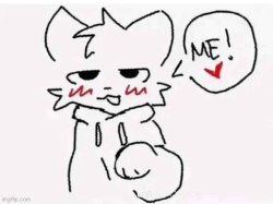 Boykisser Me Meme Template