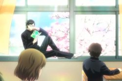 Sakamoto On a Window Meme Template