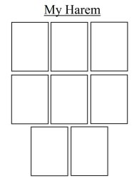 my harem Meme Template