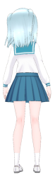 Midori Aoi full body Meme Template