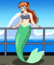 mermaid asuka Meme Template