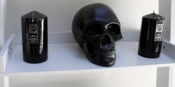 High-Contrast Shelf. Meme Template