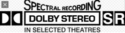 Dolby Stereo S/R Logo [SPECTRAL RECORDING] Meme Template
