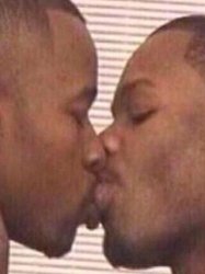 Men kissing Meme Template