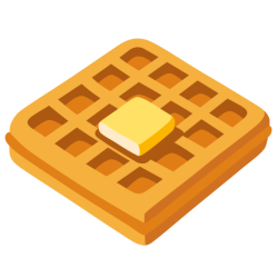 Waffle emoji Meme Template