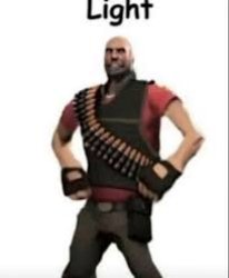 Skinny Heavy tf2 Meme Template