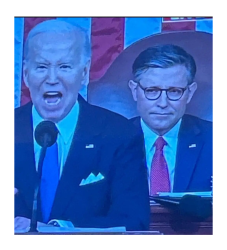 Joe Biden state of the union Meme Template