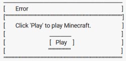 Minecraft Error Meme Template