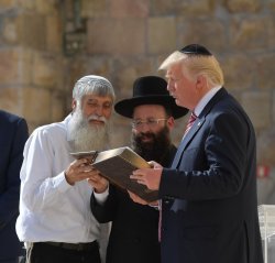 Trump with jews Meme Template