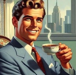 Coffee talk Meme Template