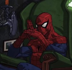 spiderman thinking pose meme Meme Template