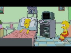 Bart Simpson In Hospital Bed Meme Template