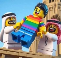 LEGO MINIFIGURES LGBT LGBTQ Meme Template