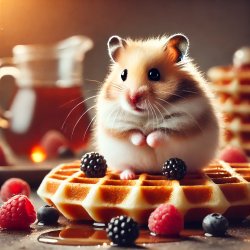 Hamster waffle Meme Template