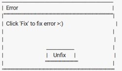 Evil Error Meme Template