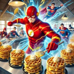 Waffle flash Meme Template