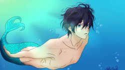 merman haru Meme Template