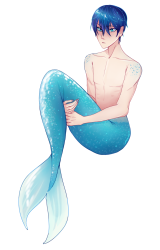 merman haru Meme Template